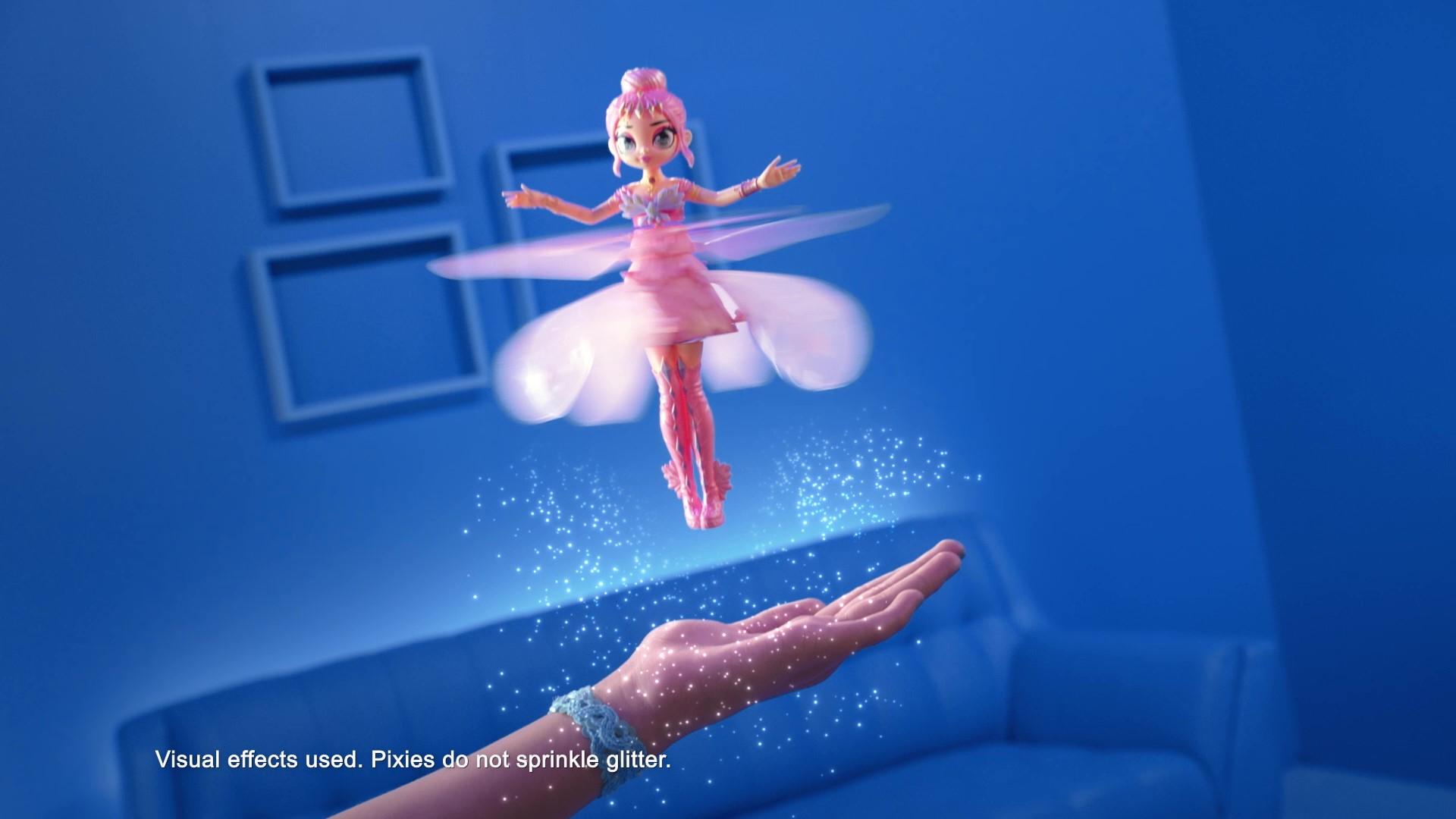 Amazon.com: Hatchimals Pixies, Crystal Flyers Pink Magical Flying